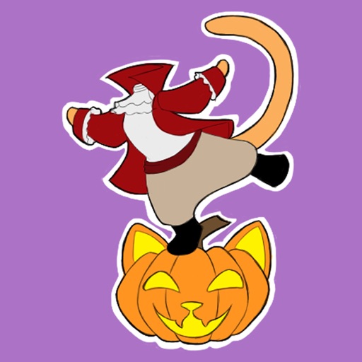 Scaredy Cat Stickers Halloween