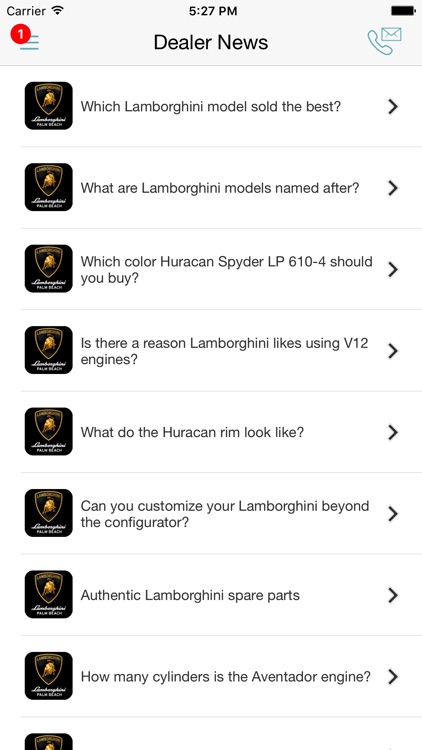 Lamborghini Palm Beach DA screenshot-3