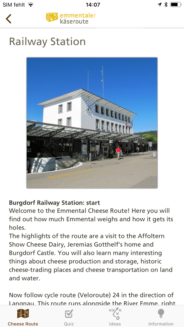 Emmentaler Cheese Route