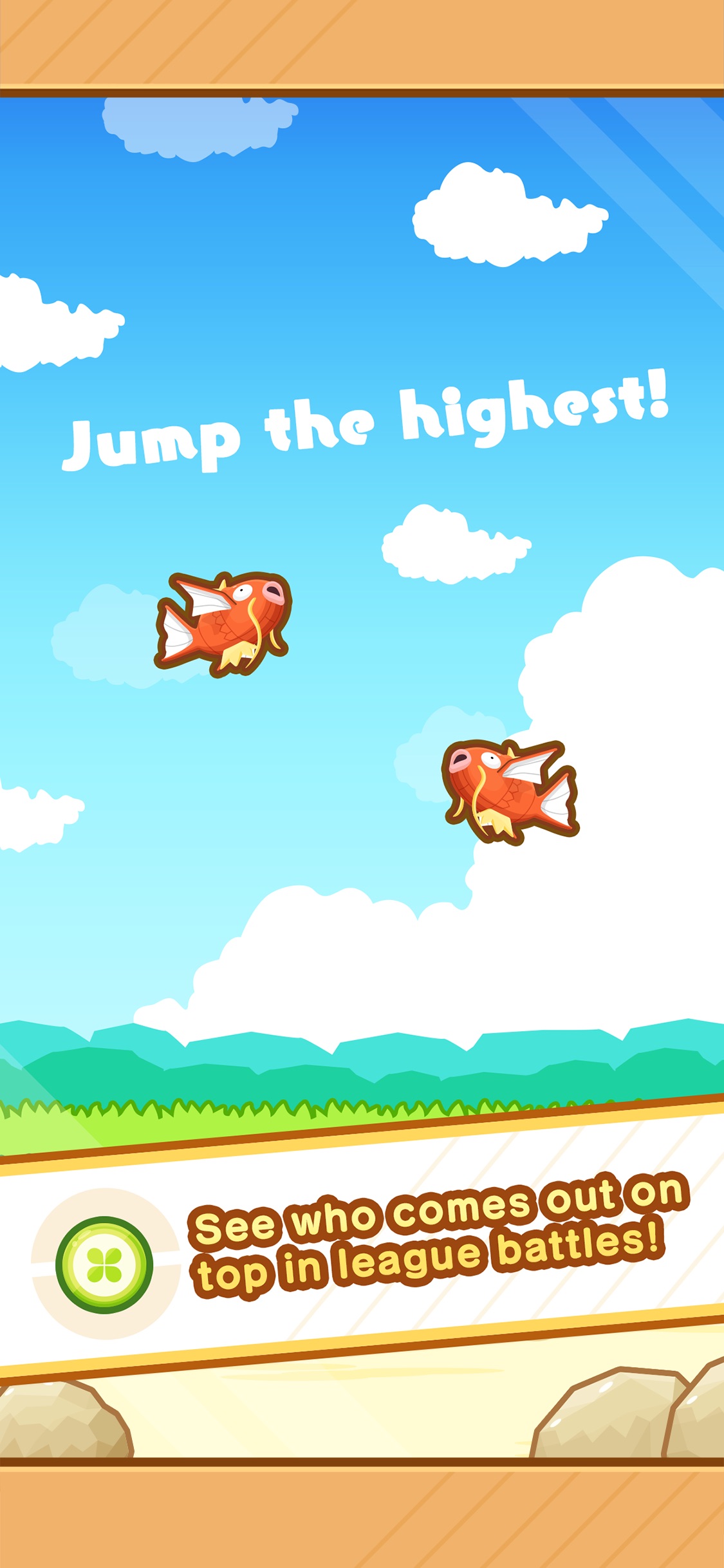Screenshot do app Pokémon: Magikarp Jump