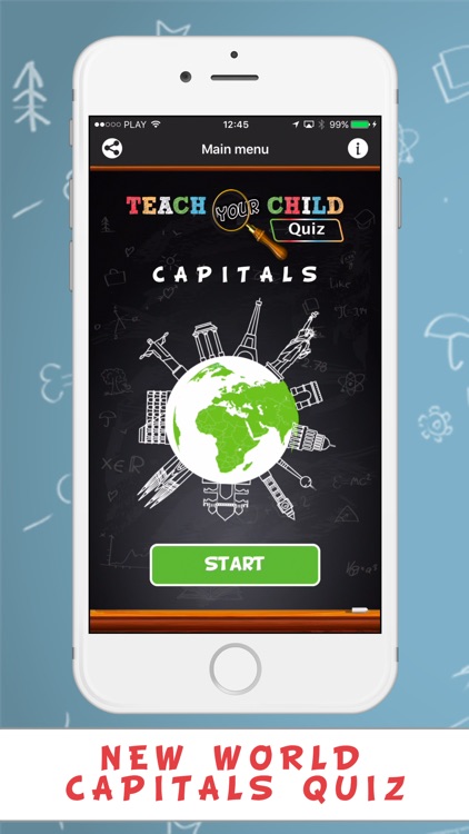 Teach Your Child Quiz-Capitals