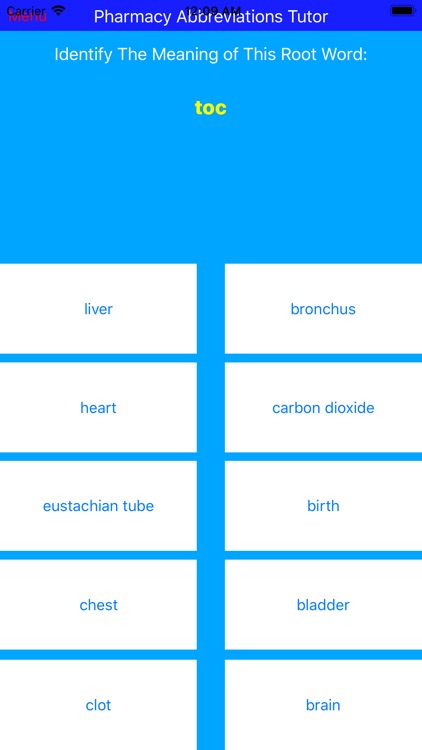 Pharmacy Abbreviations Tutor screenshot-3