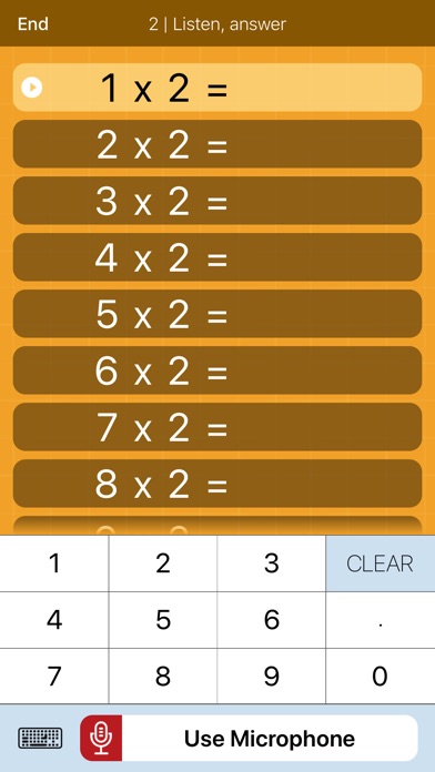 Times Tables Ages 5-6 screenshot 2