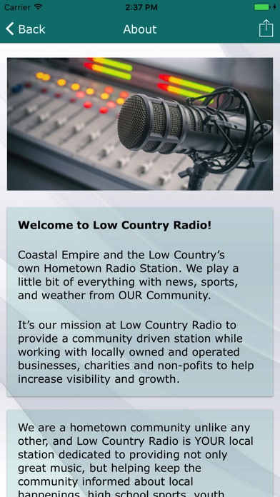 Low Country Radio screenshot 2