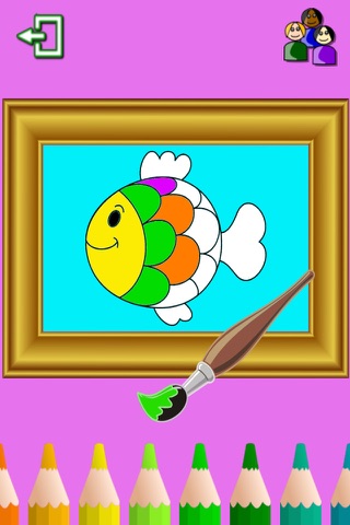 Coloring Books Animals - náhled