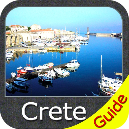 Crete (Greece) charts GPS offline maps Navigator icon