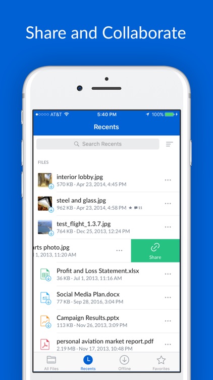 Box for iPhone and iPad