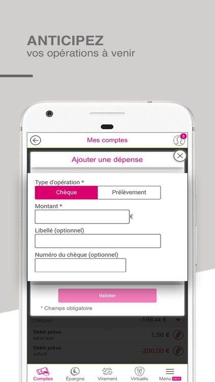 CMB suivi de compte et budget screenshot-5