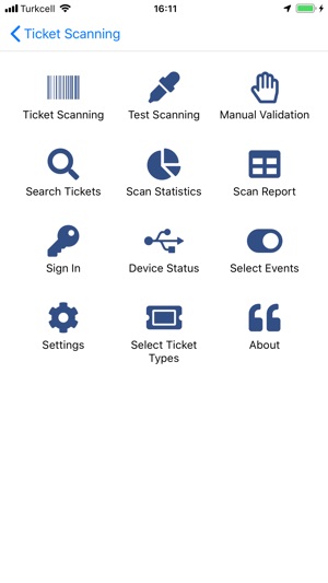 Oxynade Ticket Scanner