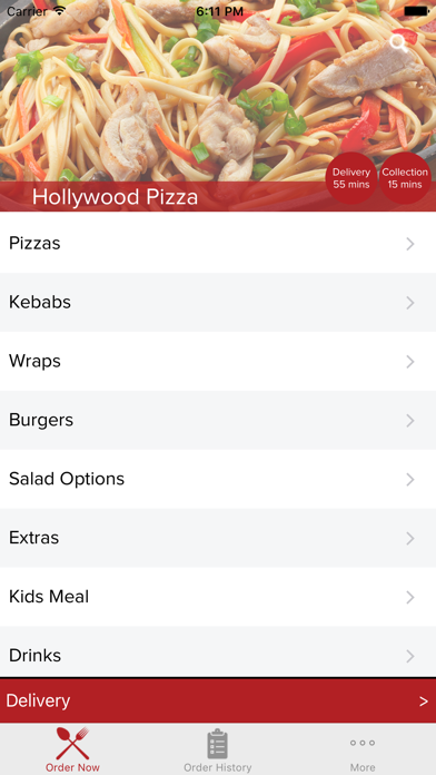 Hollywood Pizza Cardiff screenshot 2