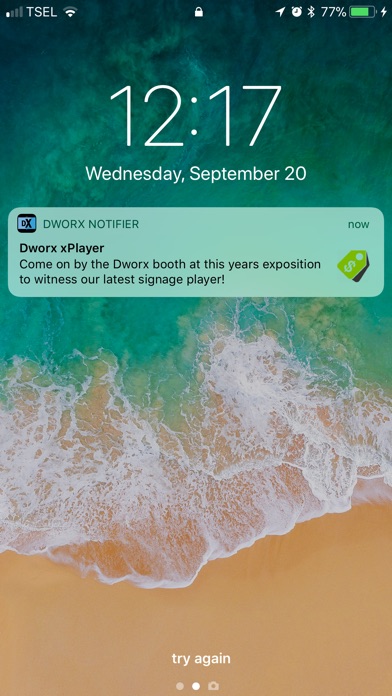 Dworx Notifier screenshot 2