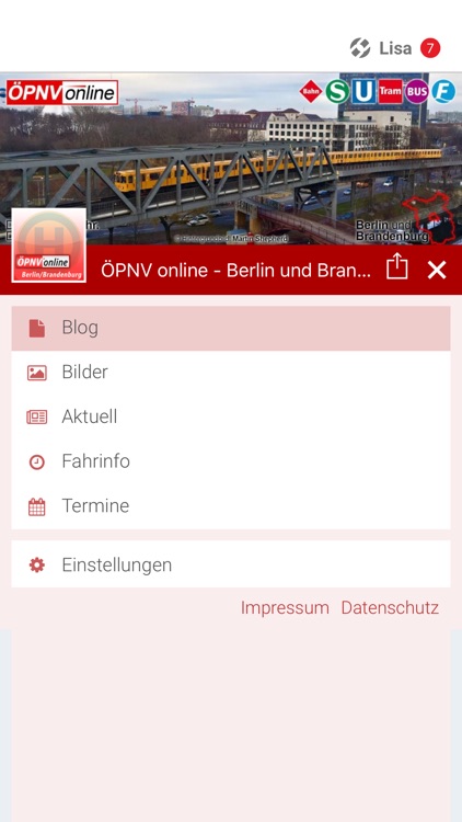 ÖPNV online - BE und BB