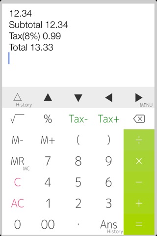 Calculator PanecalST Plus screenshot 2