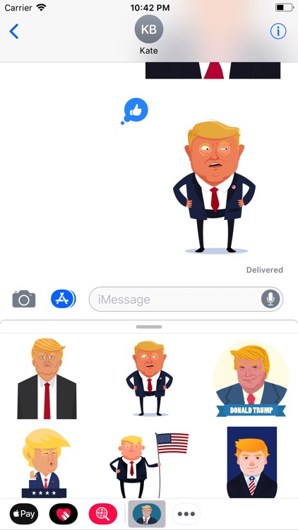 Donald Trump Emotions Stickers