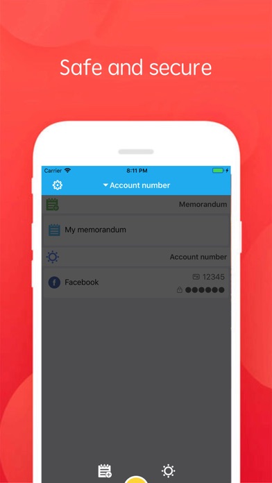 Account password manager screenshot 3