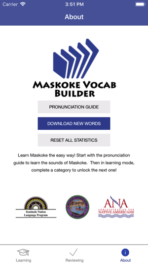 Maskoke Vocab Builder