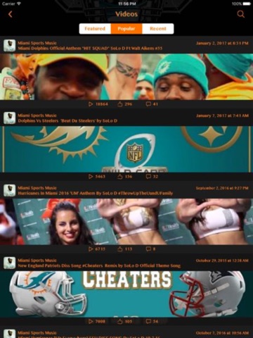 Miami Sports Music screenshot 3