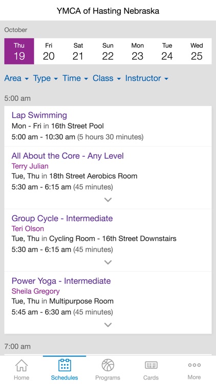 Hastings Family YMCA screenshot-3