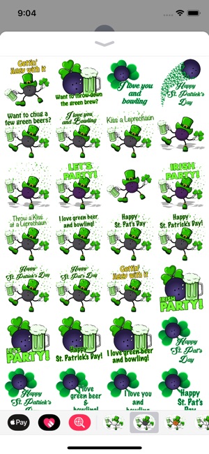 Bowling St. Pat's Stickers(圖1)-速報App