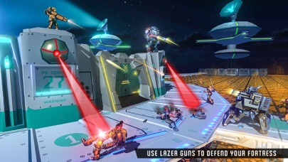 Robot Warrior Tower Defense screenshot 2