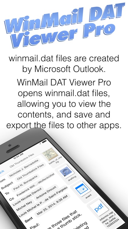 WinMail DAT Viewer Pro screenshot-0