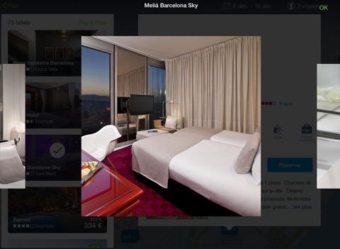 Hôtels, vols, voitures par l’Agence Voyages-sncf screenshot 4