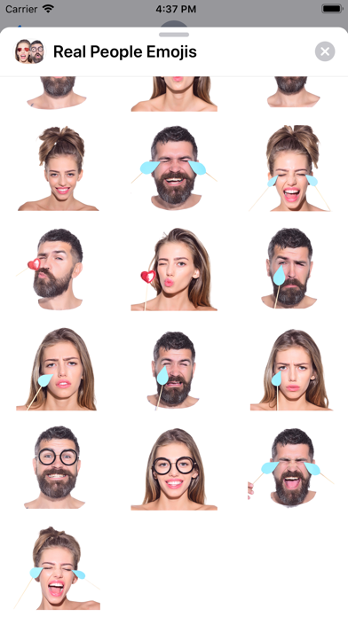 Real People Emojis screenshot 4