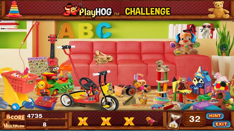 Play Room Hidden Objects Games