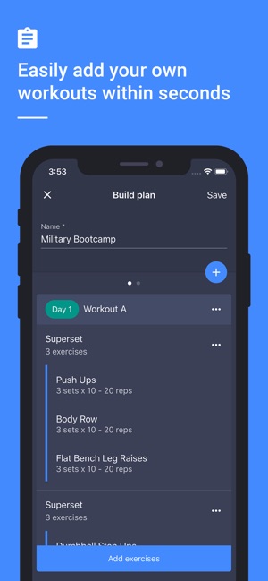 Daily Strength Workout Planner(圖2)-速報App