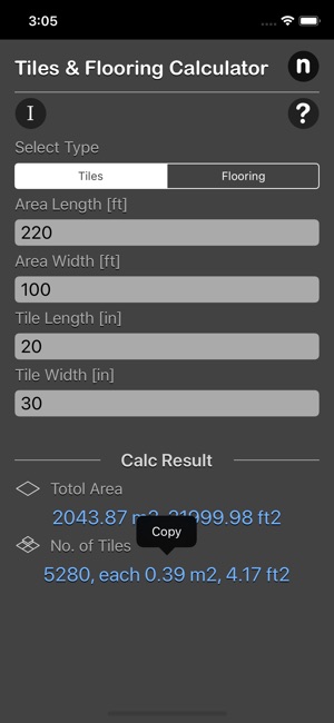 Tiles and Flooring Calculator(圖4)-速報App