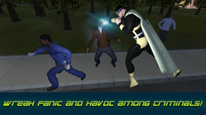 Flying Eye Laser Hero City Sim screenshot 2