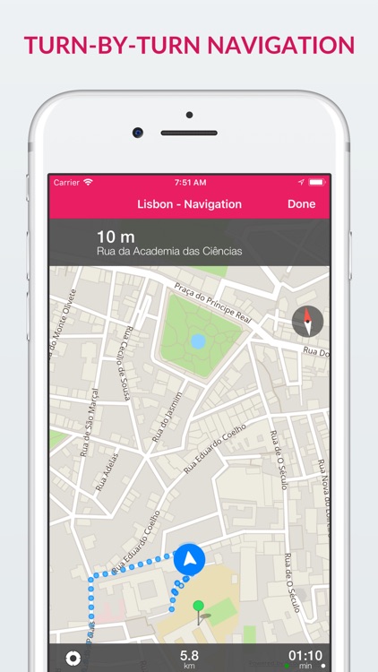 Lisbon Offline Map & Guide screenshot-3