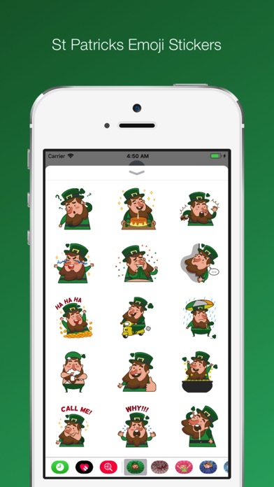 St Patricks Emoji screenshot 2