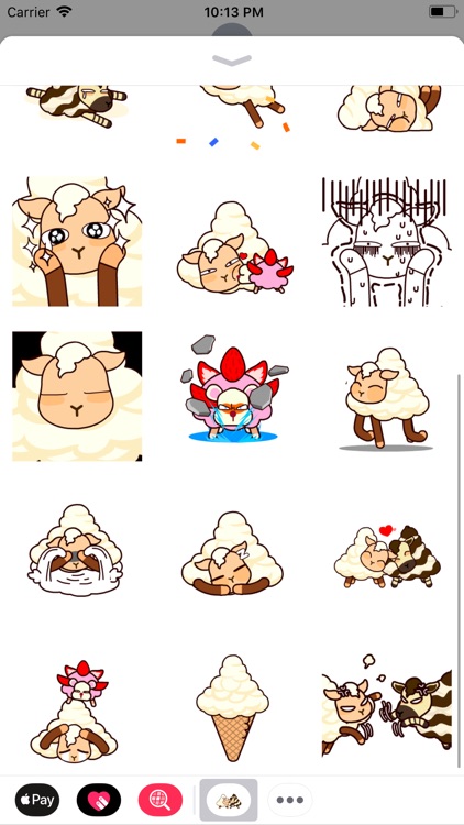 Cute Llama Stickers Pack