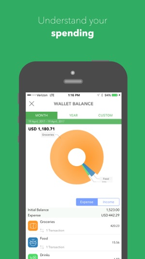 YourMoneyWallet - personal finance, budg