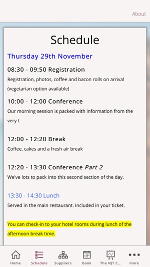 Not Just Travel Conference App(圖2)-速報App