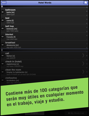 Spanish Anywhere (Inglés donde quieras) screenshot 4