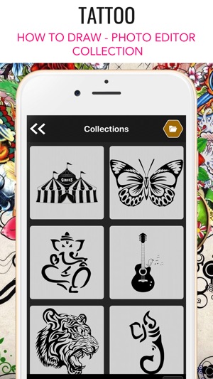 Tattoo : How to Draw & Editor(圖3)-速報App