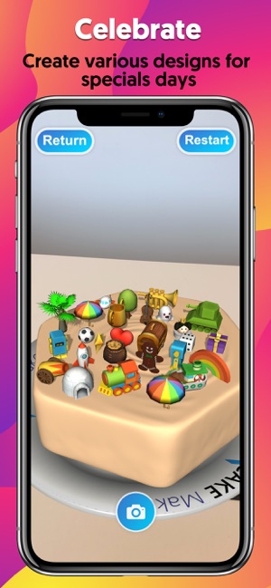 AR Cake Maker 3D(圖4)-速報App