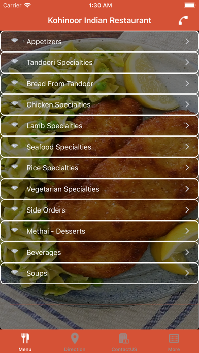 Kohinoor Indian Restaurant screenshot 2