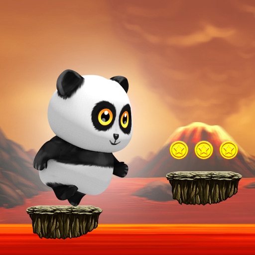 Panda Baby Pop: Endless Runner iOS App