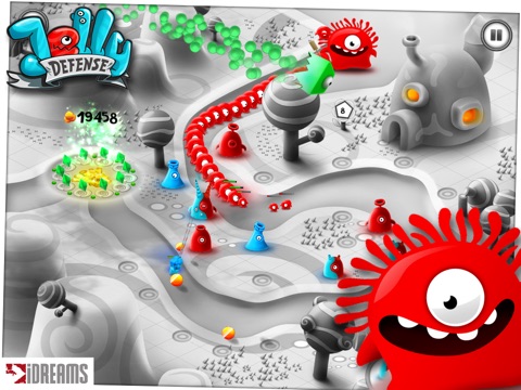 Jelly Defense на iPad