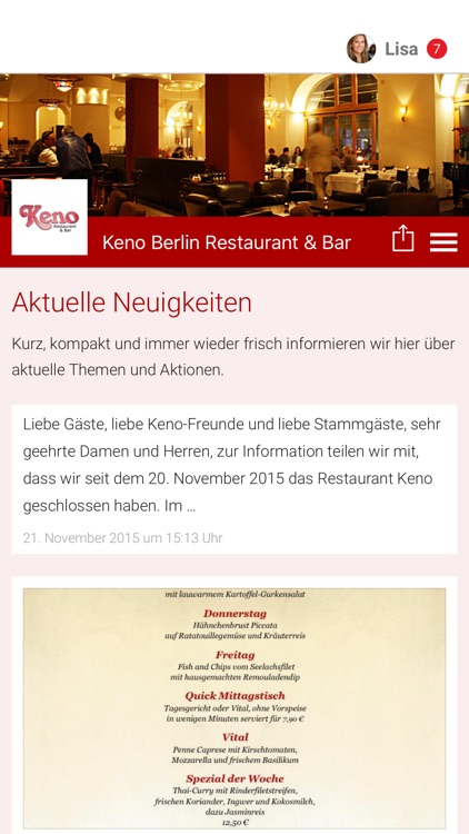 Keno Berlin Restaurant & Bar