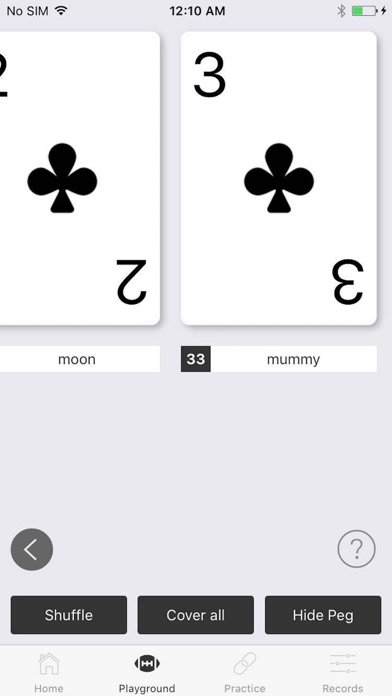 Poker memory master screenshot 2