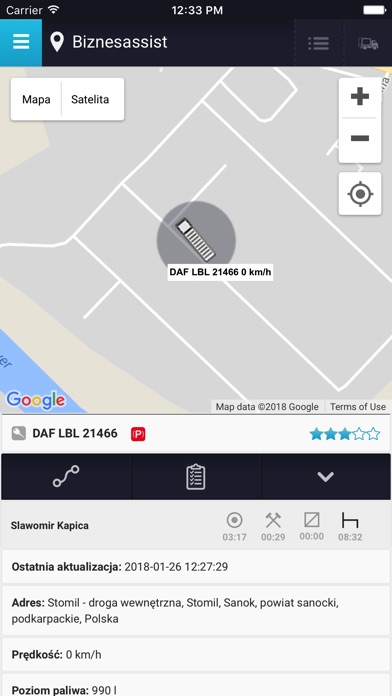 Biznesassist GPS screenshot 3