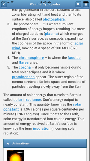 AccuWeather WeatherCyclopedia™(圖4)-速報App