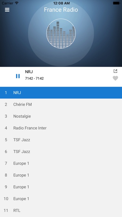 France Radio Station:French FM screenshot 4