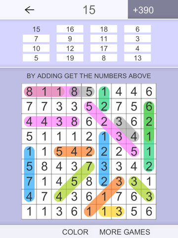 Скриншот из Hidden Numbers Math Game