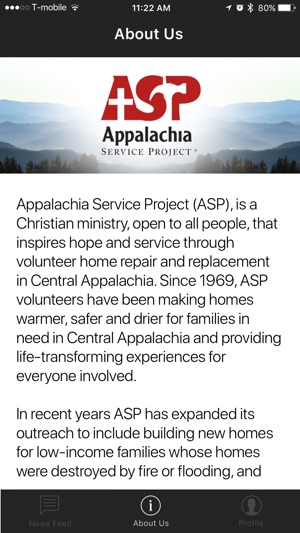 ASP-Appalachia Service Project(圖3)-速報App