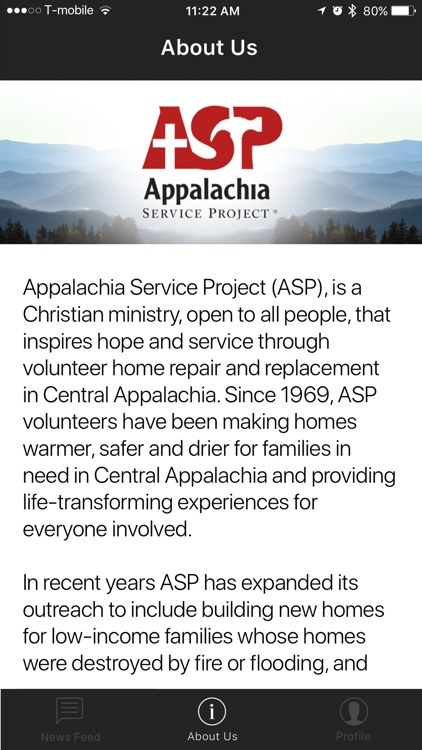 ASP-Appalachia Service Project